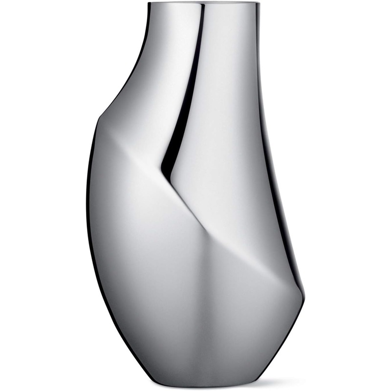 Georg Jensen Flora Stainless Steel Vase