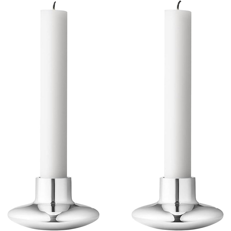 Georg Jensen Henning Koppel Candleholders, Set of 2