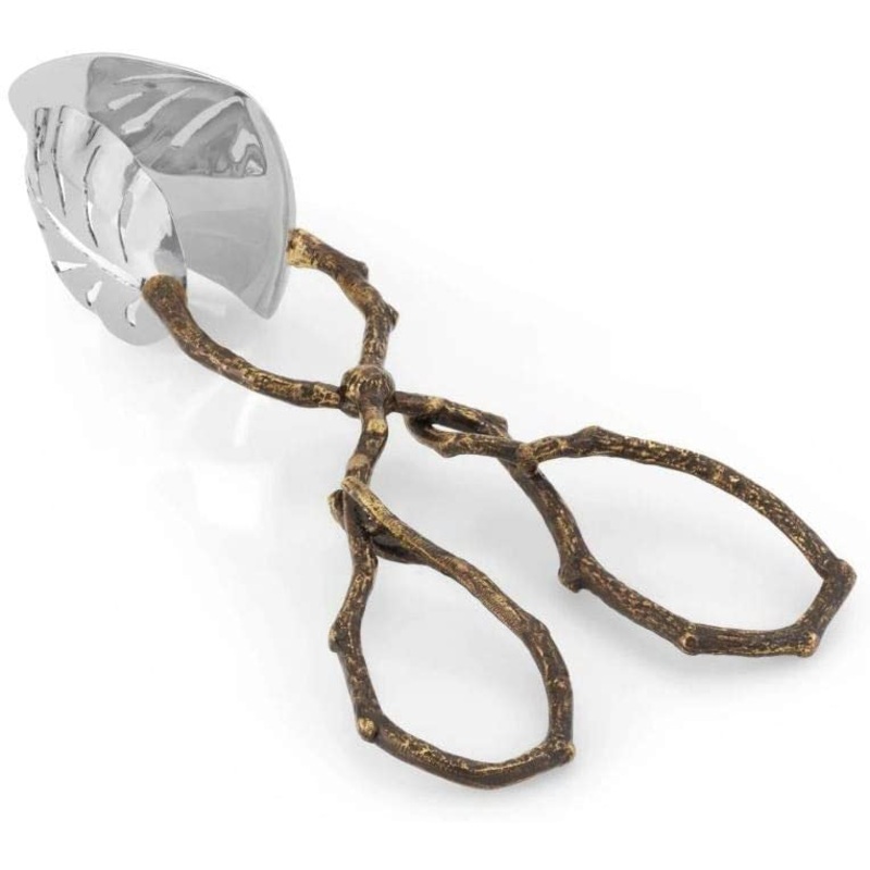 Michael Aram Butterfly Ginkgo Twig Pastry Tongs
