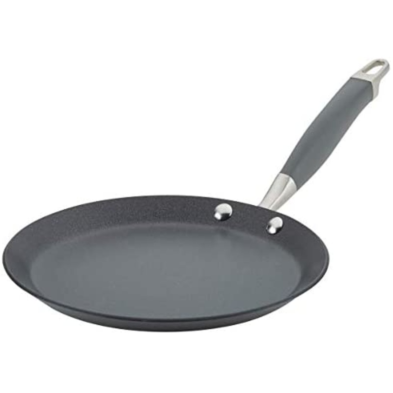 Anolon Advanced Home Hard-Anodized Nonstick Crepe Pan, 9.5-Inch