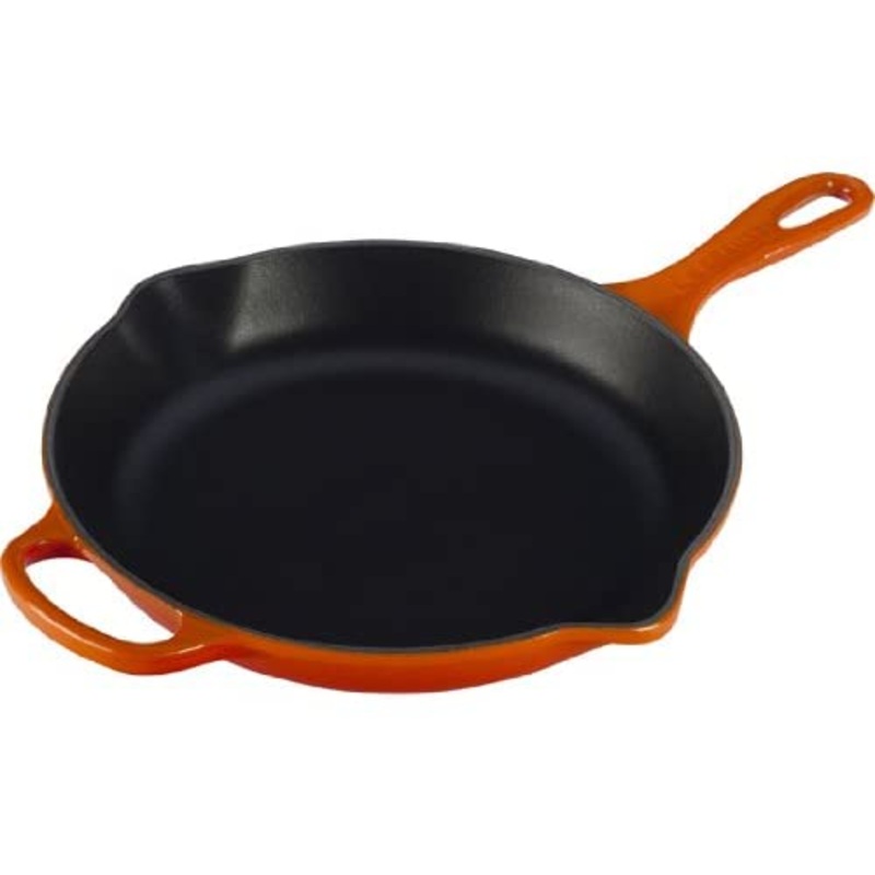 Le Creuset Enameled Cast Iron Signature Iron Handle Skillet, 11.75" (2-3/8 Quart)