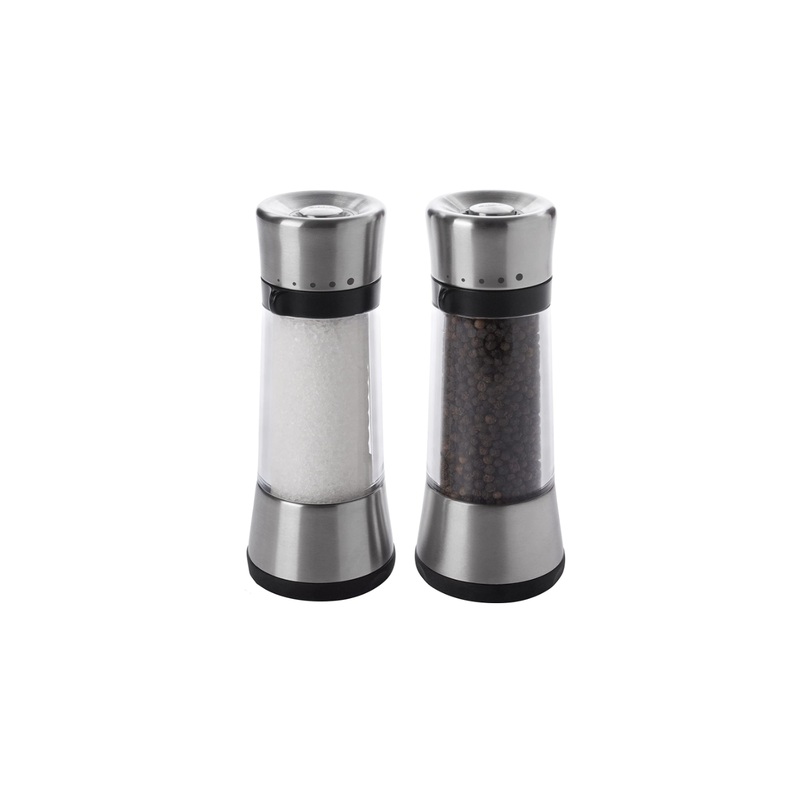 Oxo Good Grips Sleek Mess-Free Mill Set, Salt & Pepper