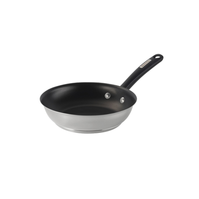 Tramontina Duo Stainless Steel Fry Pan with Non-Stick Interior