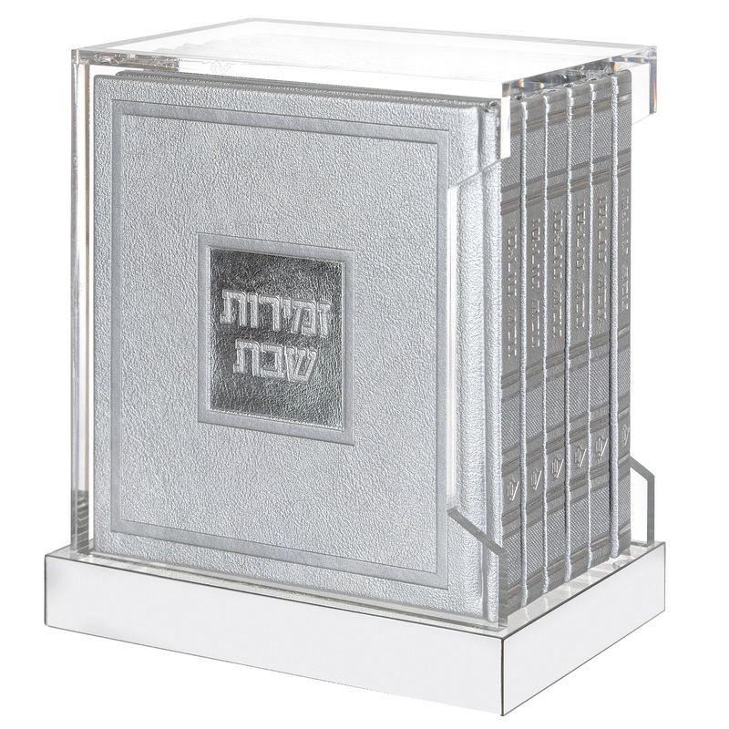 Waterdale Collection Hardcover Leather & Lucite Bencher Set,  Set Of 6