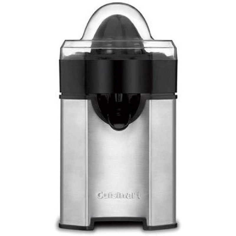 Cuisinart Pulp Control Citrus Juicer, Brushed Stainless, Black/Stainless
