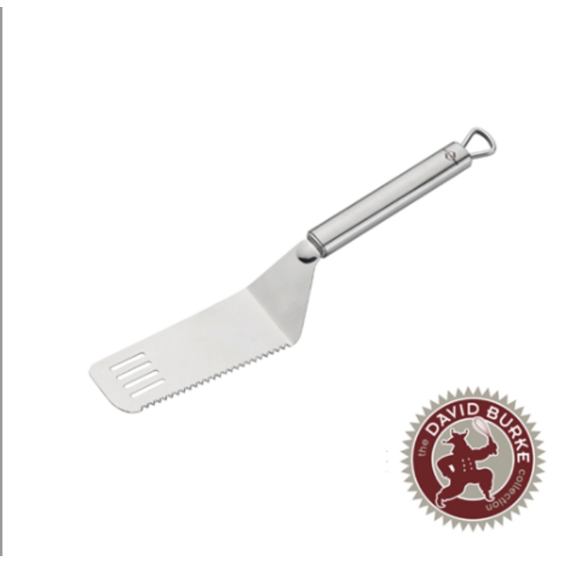 Frieling Parma Spatula Turner with Serrated Edge,SS
