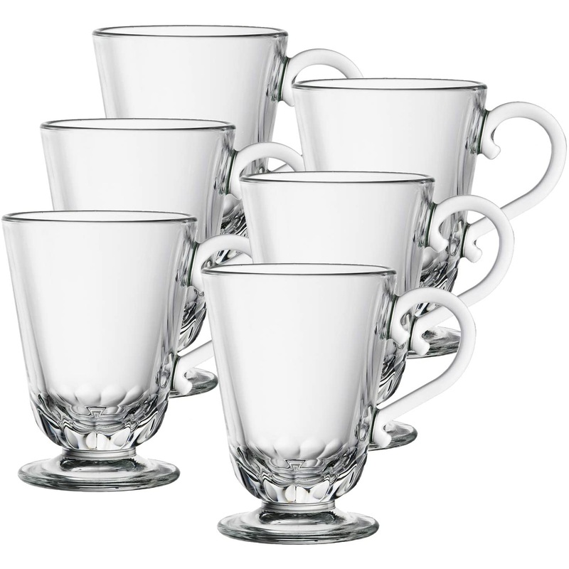 La Rochere Set Of 6, 9-ounce Coffee Mugs