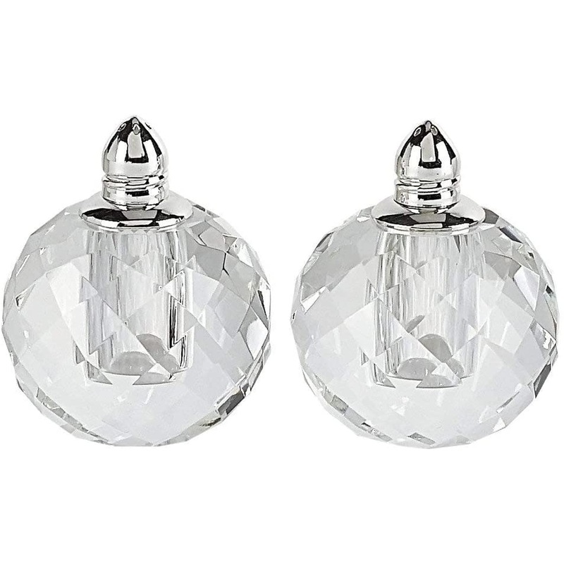 Badash ZENDRA Crystal Salt & Pepper