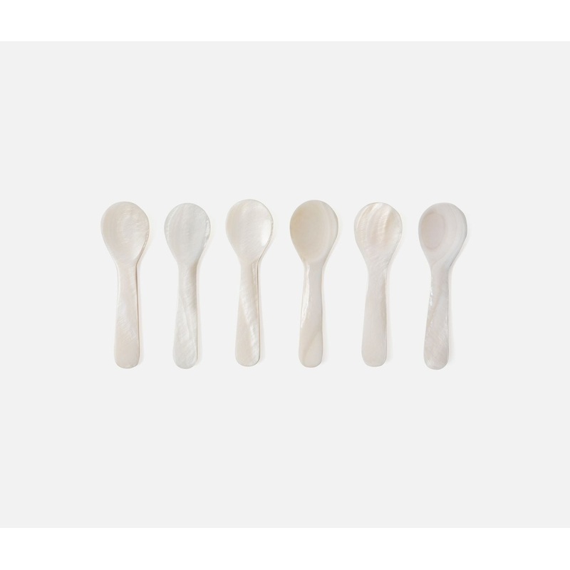 Blue Pheasant CORA Mop Spoons, Small, Set/6