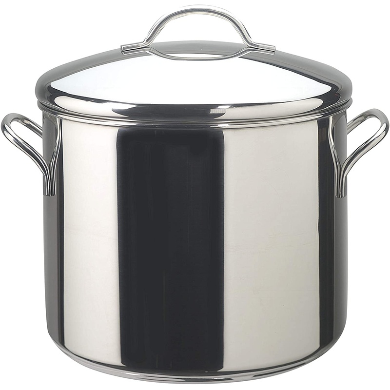 Farberware Classic Stainless Steel Stock Stockpot with Lid