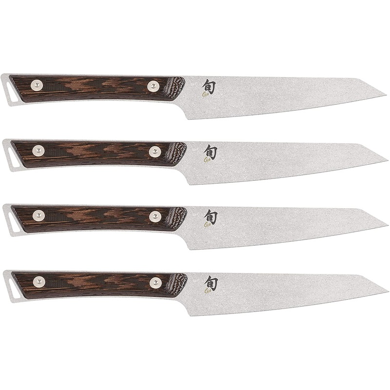 Shun Kanso Steak Knife Set, 4 Piece Set