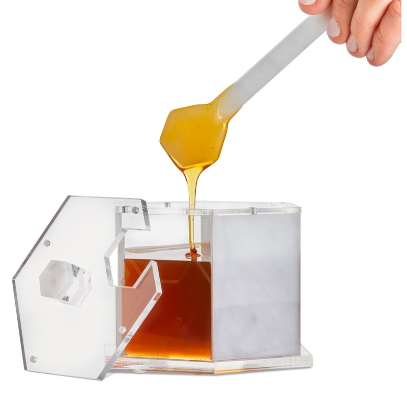 Waterdale Collection Hexagon Honey Dish