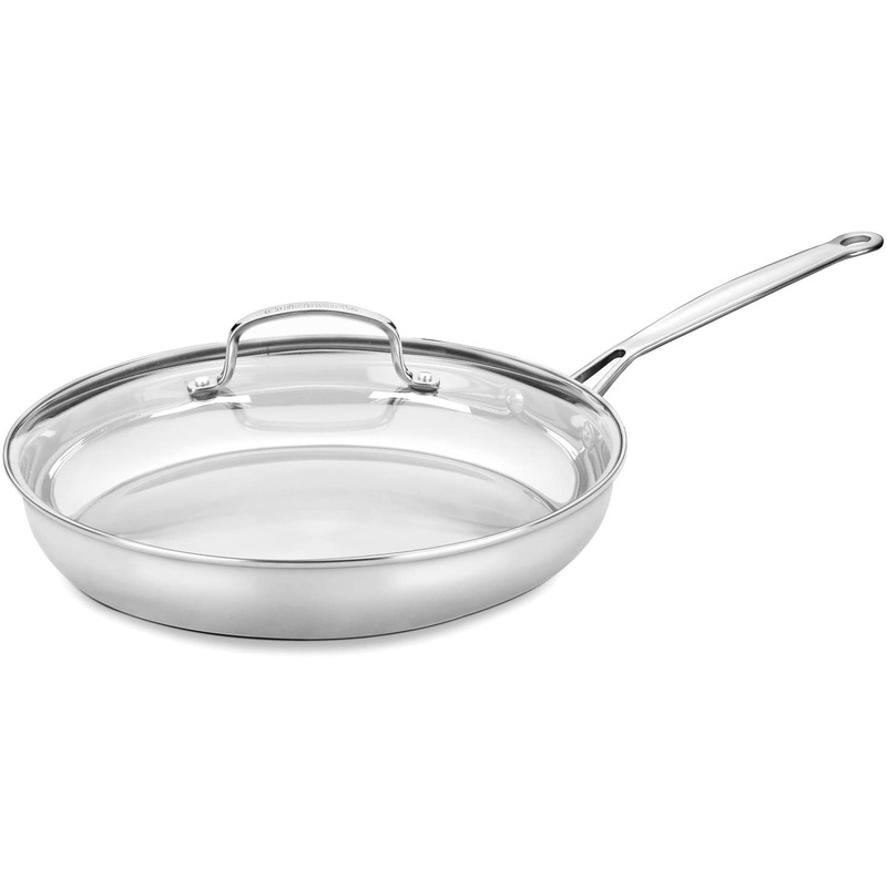 Cuisinart Chef's Classic 12 inch Skillet with Glass Cover