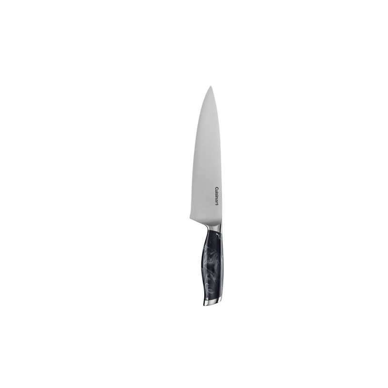 Cuisinart Marbled Collection 8" Chef Knife, Black