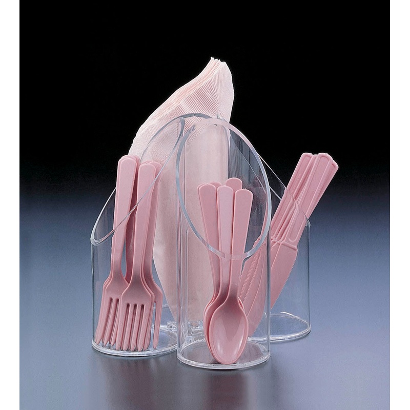 Huang Round Kitchen Utensil Caddy-4 compartment