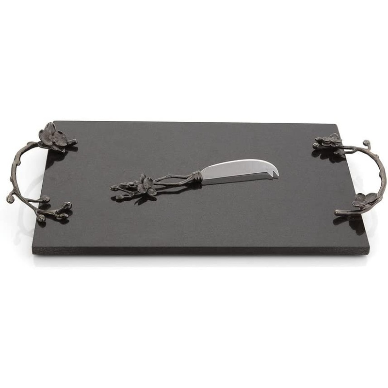 Michael Aram Black Orchid Cheeseboard
