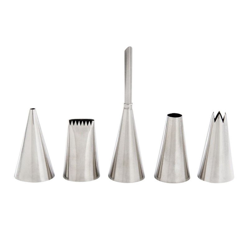 Mrs. Anderson's Baking Pastry Decorating Set, 5 Tips