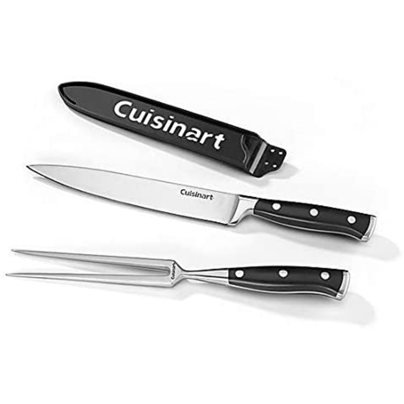 Cuisinart Classic Triple Rivet Carving Knife and Fork Set