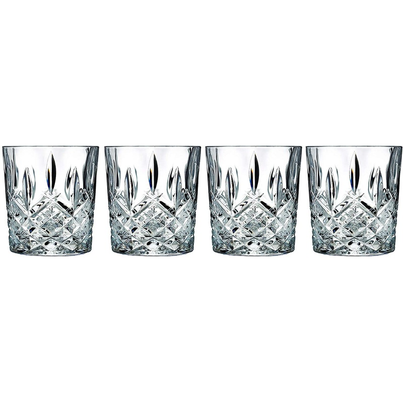 Marquis by Waterford Markham by Marquis Double Old Fashion Set of 4, 11 oz, Clear