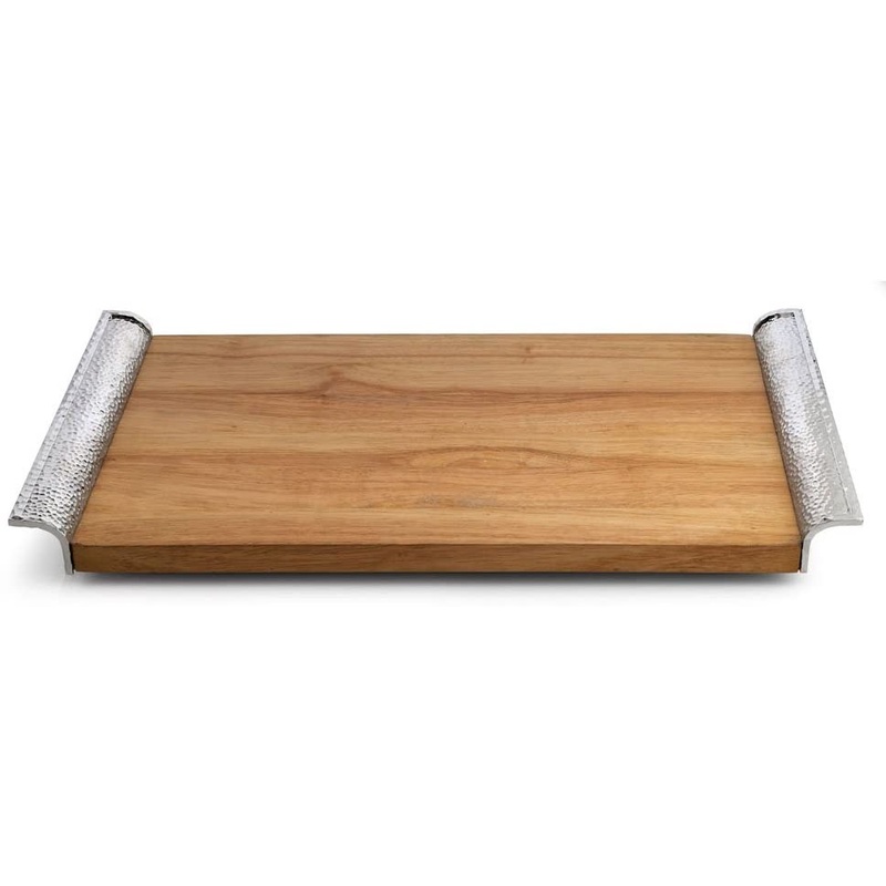 Michael Aram Hammer Tone Challah Board