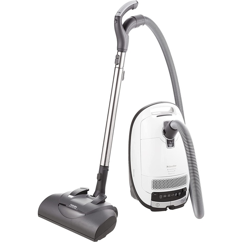 Miele Complete C3 Cat & Dog Canister Vacuum-Corded, Lotus White