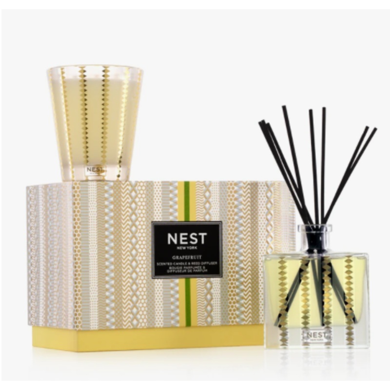Nest Fragrances Grapefruit Candle and Diffuser Set
