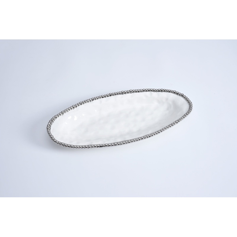 Pampa Bay Oval Serving Piece