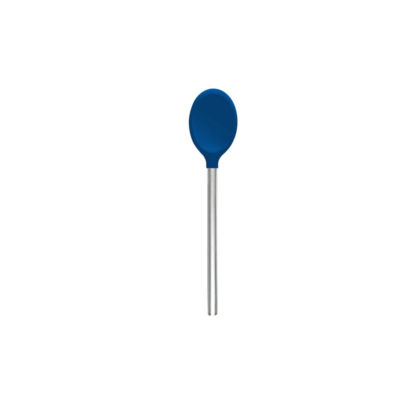Tovolo Mixing Stainless Steel Handle Scratch-Resistant & Heat-Resistant Silicone Spoon