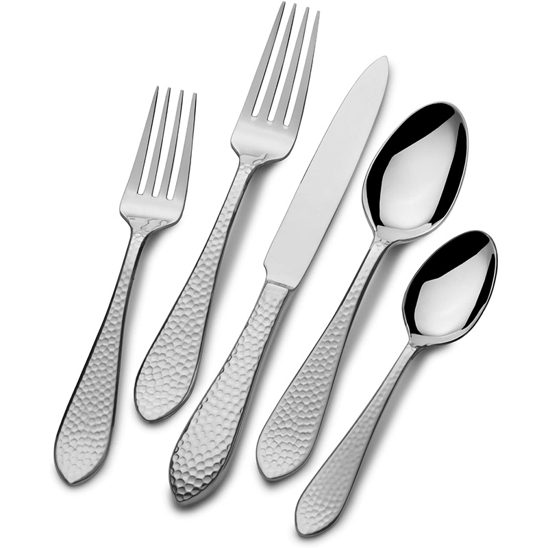 Wallace Elite Luminary 20-Piece Stainless Steel Flatware Set, Service for 4