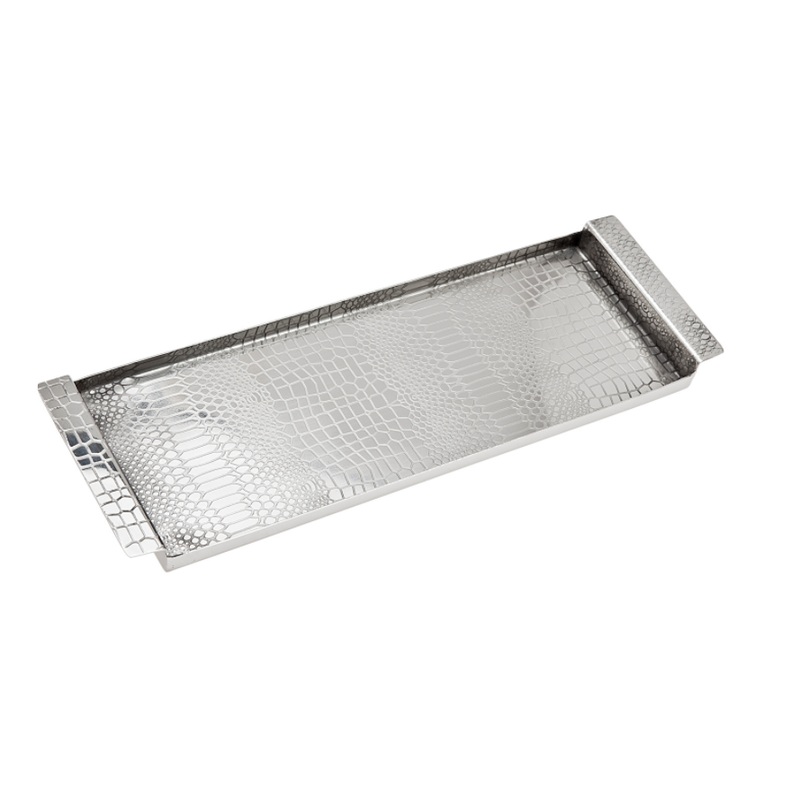 Godinger Croco Tray with Handles