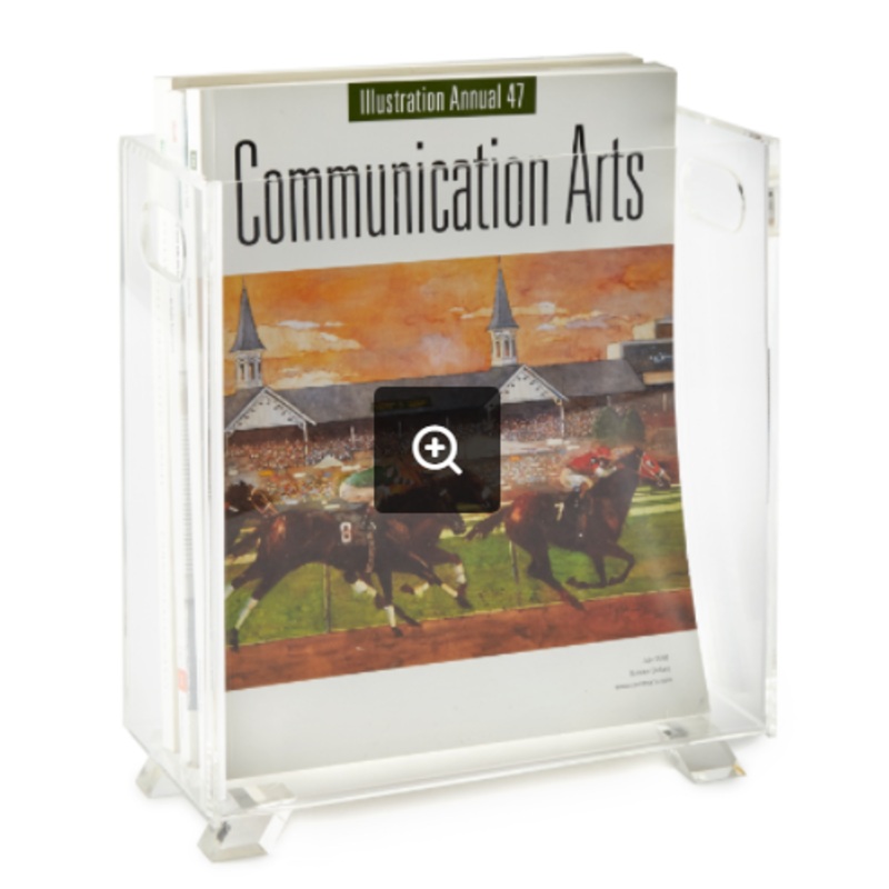 Huang Acrylics Magazine Holder
