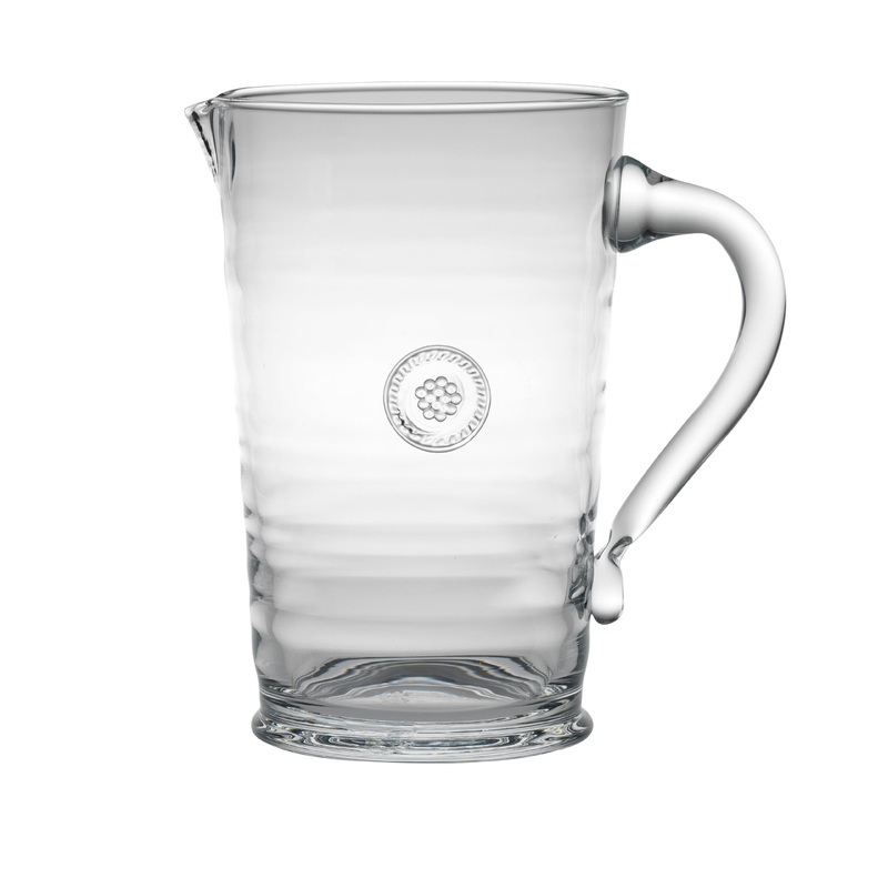 Juliska Berry & Thread Glass Pitcher