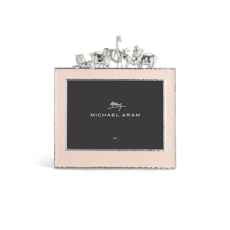 Michael Aram Animals Frame, Pink, 5x7