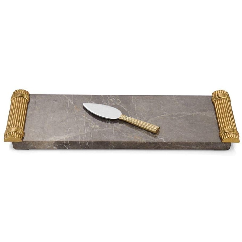 Michael Aram Wheat Cheese Board, Gold