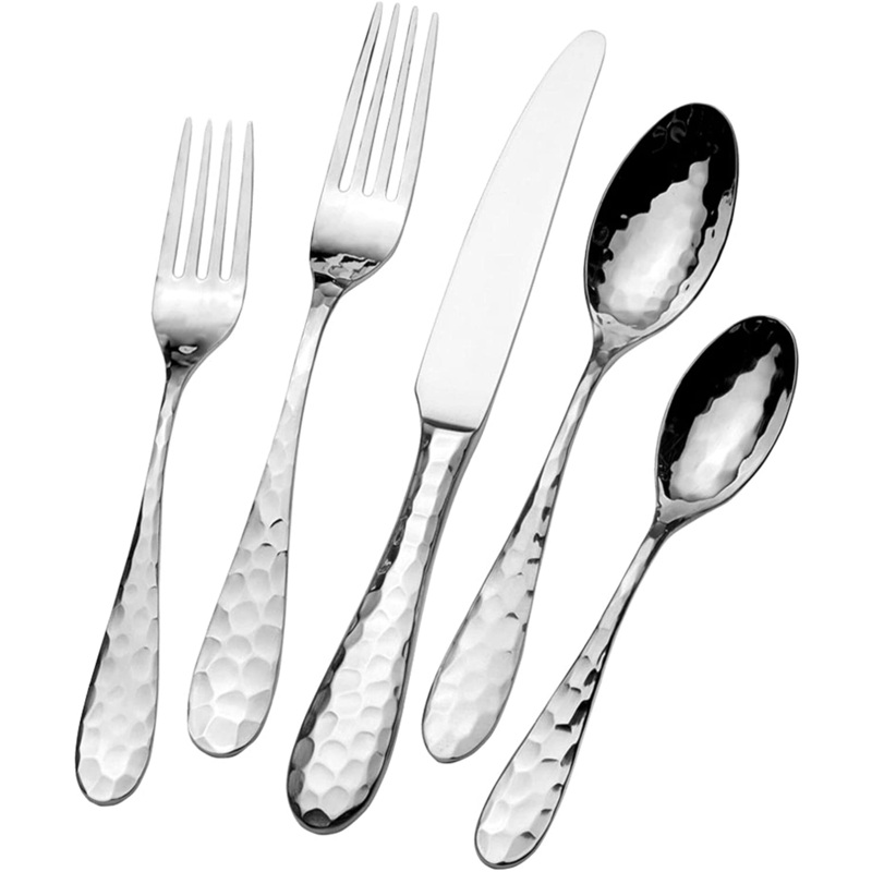 Mikasa Lilah 18.10 Stainless Steel 45-Piece Flatware Set, Service For 8