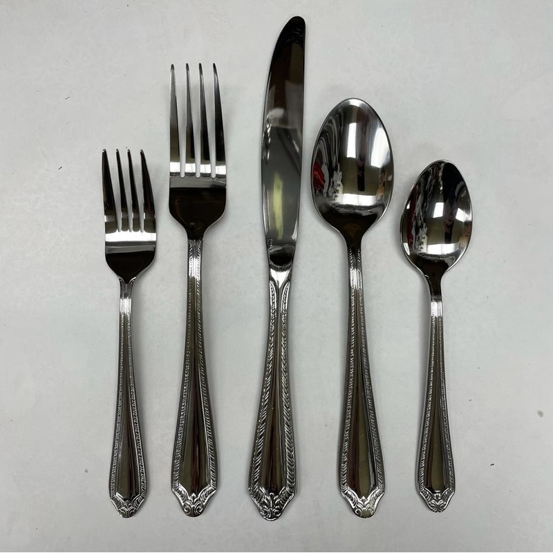 Prestige Holister Justine 20 Piece Flatware Set, Service for 4