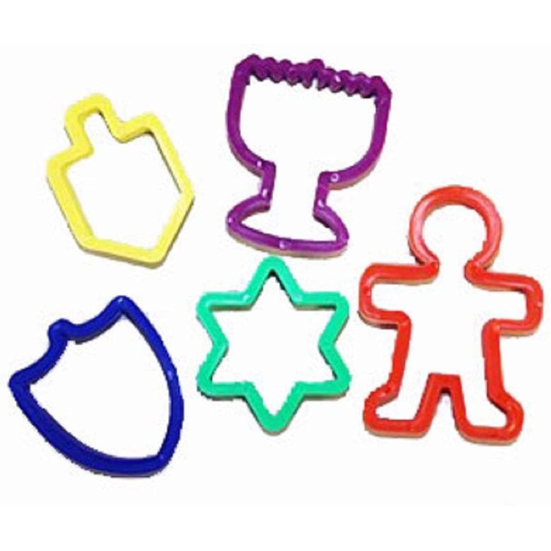 Rite Lite Chanukah Cookie Cutters, Plastic