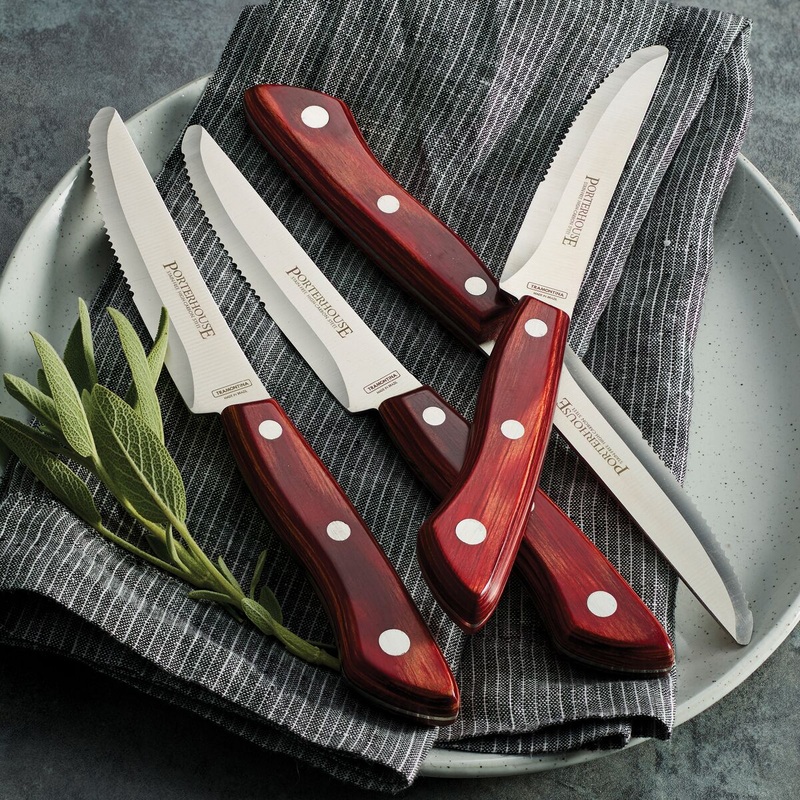 Tramontina Porterhouse Steak Knives, 4 pc.