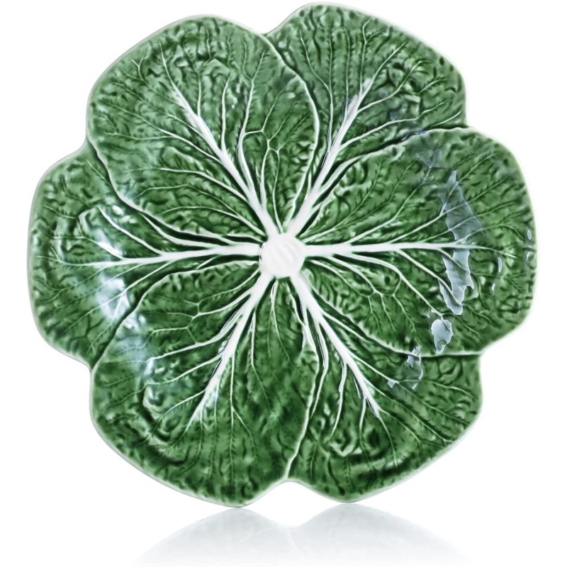 Bordallo Pinheiro Cabbage Green Dinner Plate