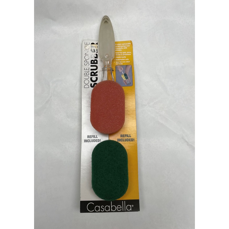 Casabella Double Sponge Scrubber