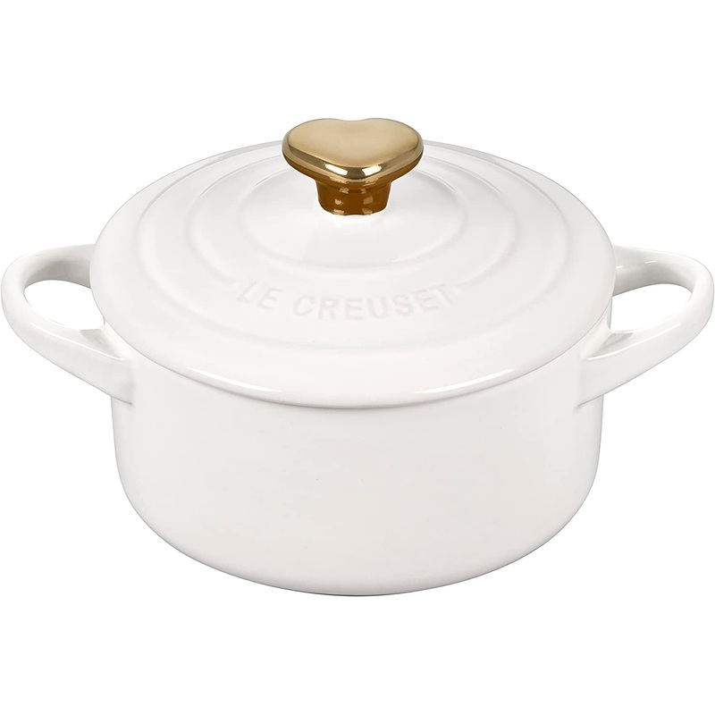 Le Creuset Mini Cocotte with Heart Knob