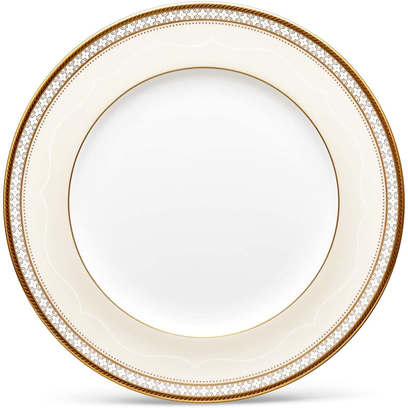 Noritake Trefolio Gold Salad Plate
