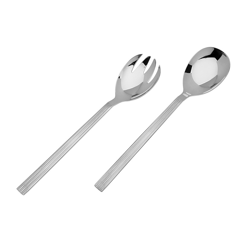Godinger 18/10 Harrington 2 Piece Salad Serving Set