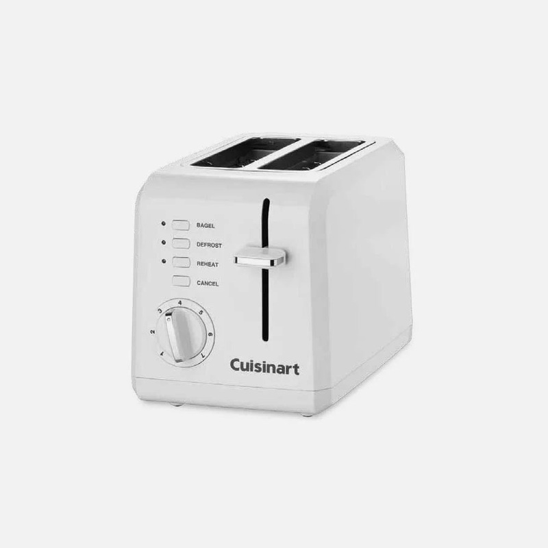 Cuisinart CPT-122 2 Slice White Compact Toaster