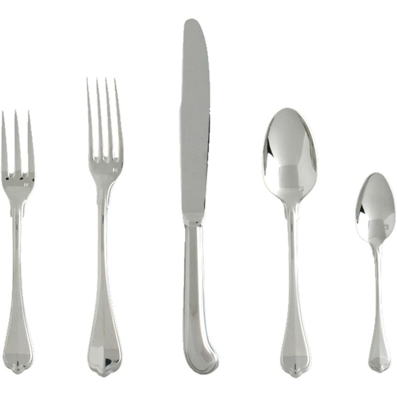Fortessa Dorada Stainless Steel Flatware, 5 Pc Placesetting