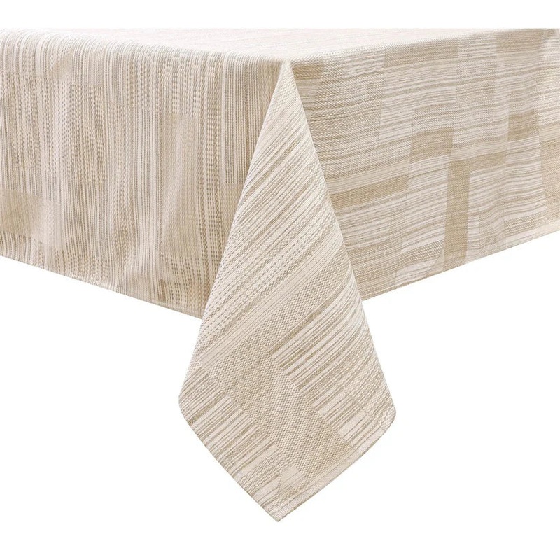 Majestic Giftware Jacquard Lush Gold Tablecloth