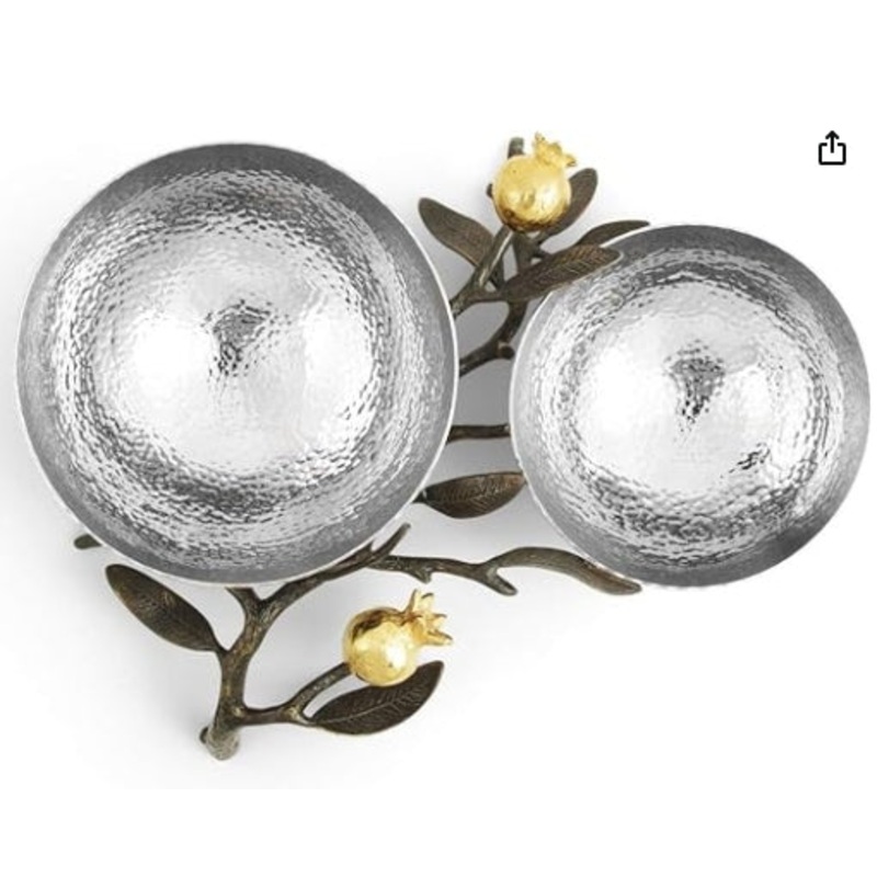 Michael Aram Pomegranate Double Dish