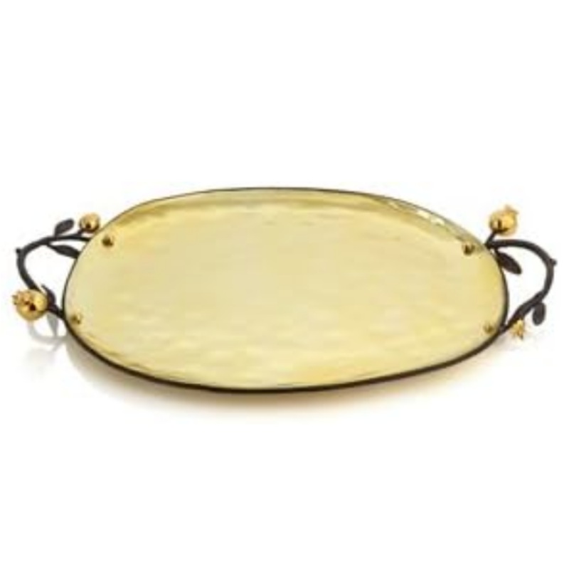 Michael Aram Pomegranate Glass Tray