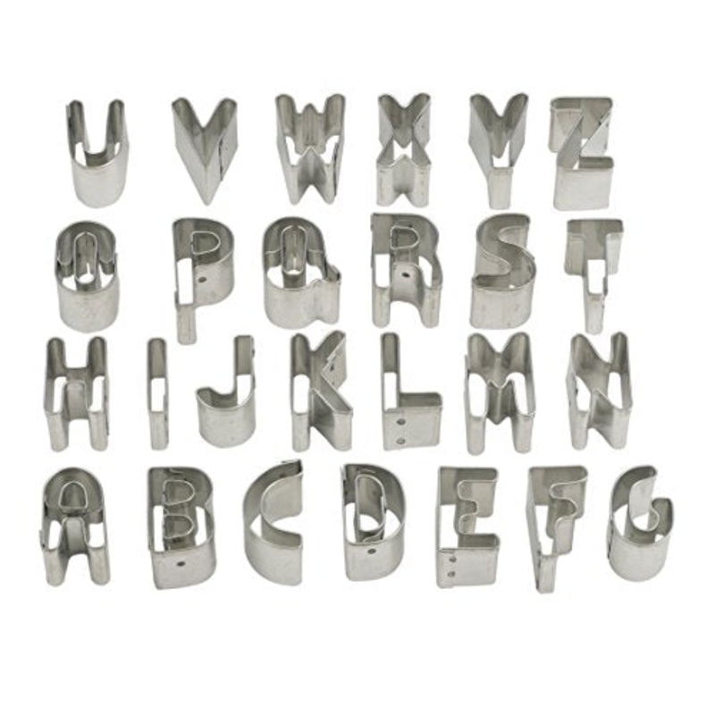 harold Mrs. Anderson Alphabet Cookie Cutters