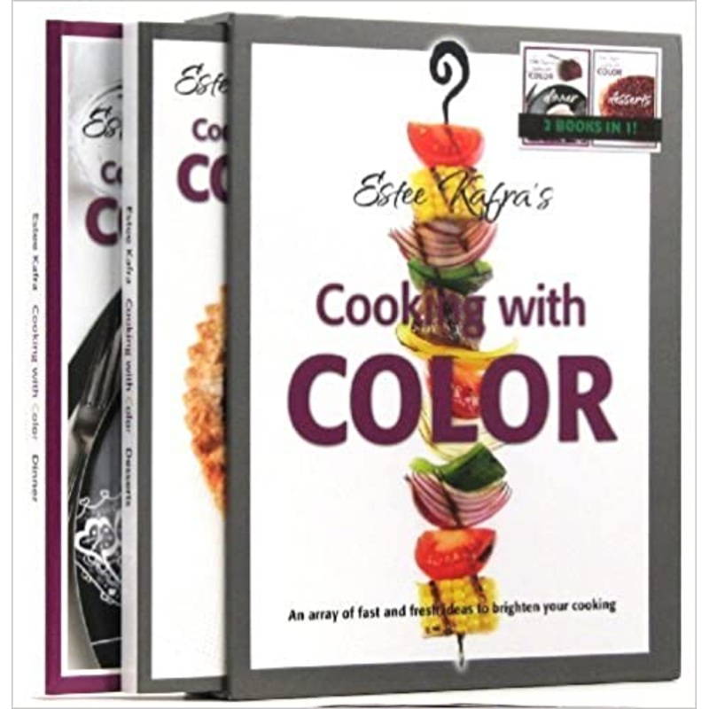 Israel Book Shop, Estee Kafra's Cooking With Color